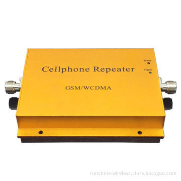 GSM WCDMA Dual Band Mobile Phone Signal Repeater Amplifier Booster with 1,500m<sup>2</sup> Coverage